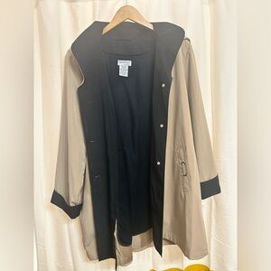 NorthStyle, Two-Tone, detachable lined,rain jacket, NWOT, size 3X